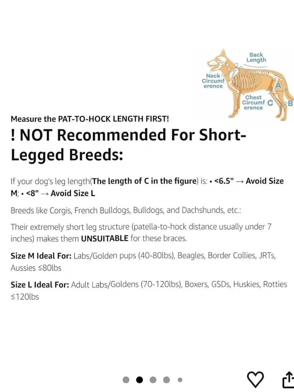 Furwell dog knee