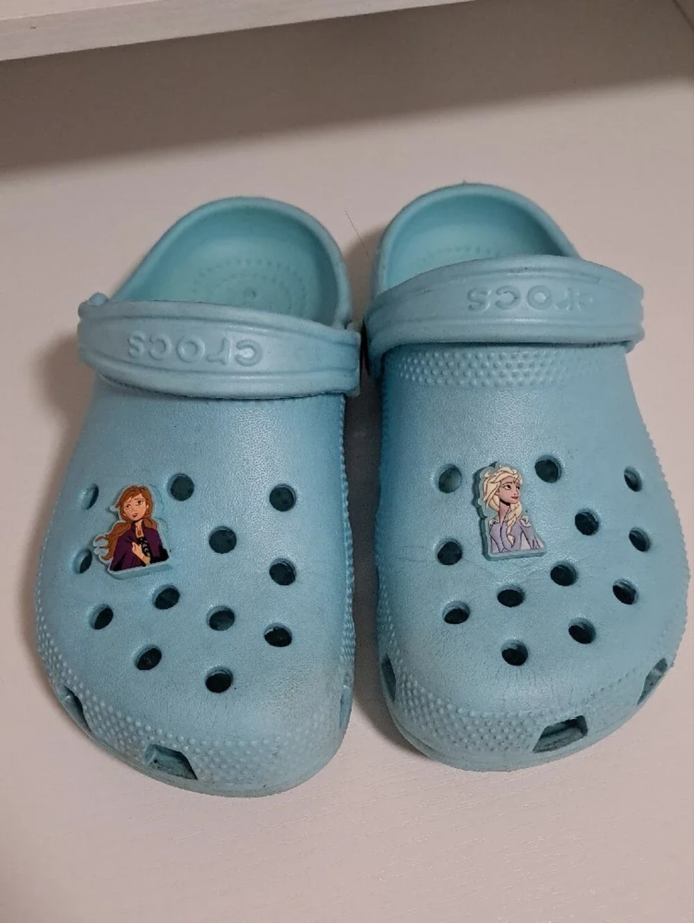 CROCS light blue