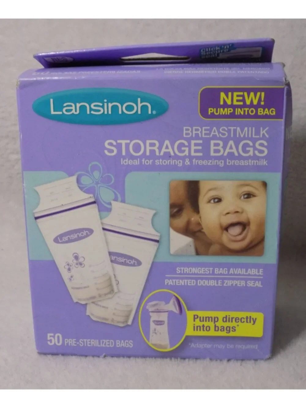 Lansinoh ideal storing