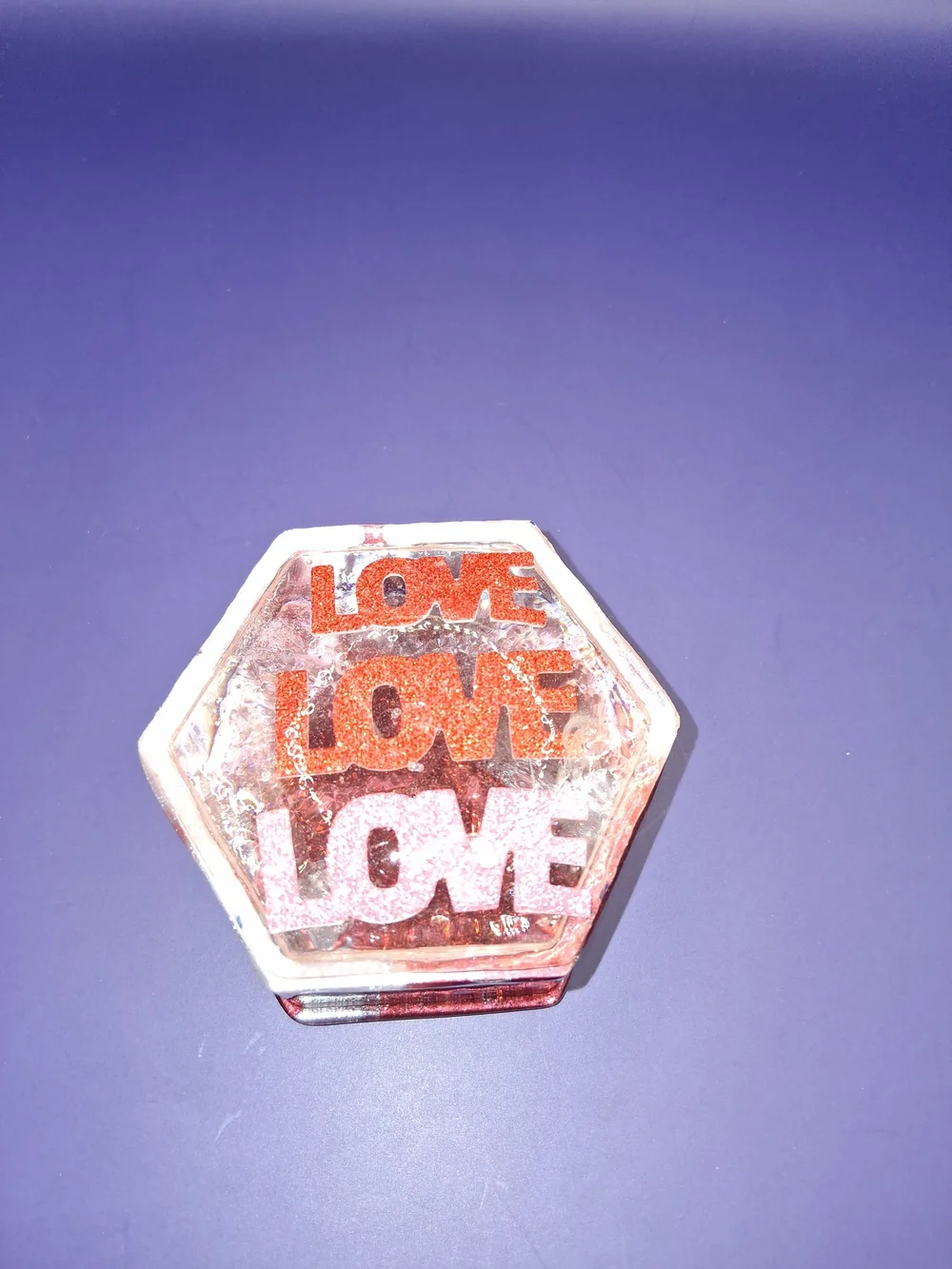 N/A hexagonal clear