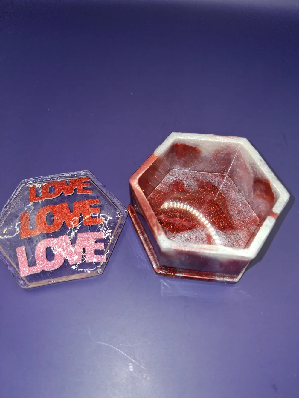 N/A hexagonal clear