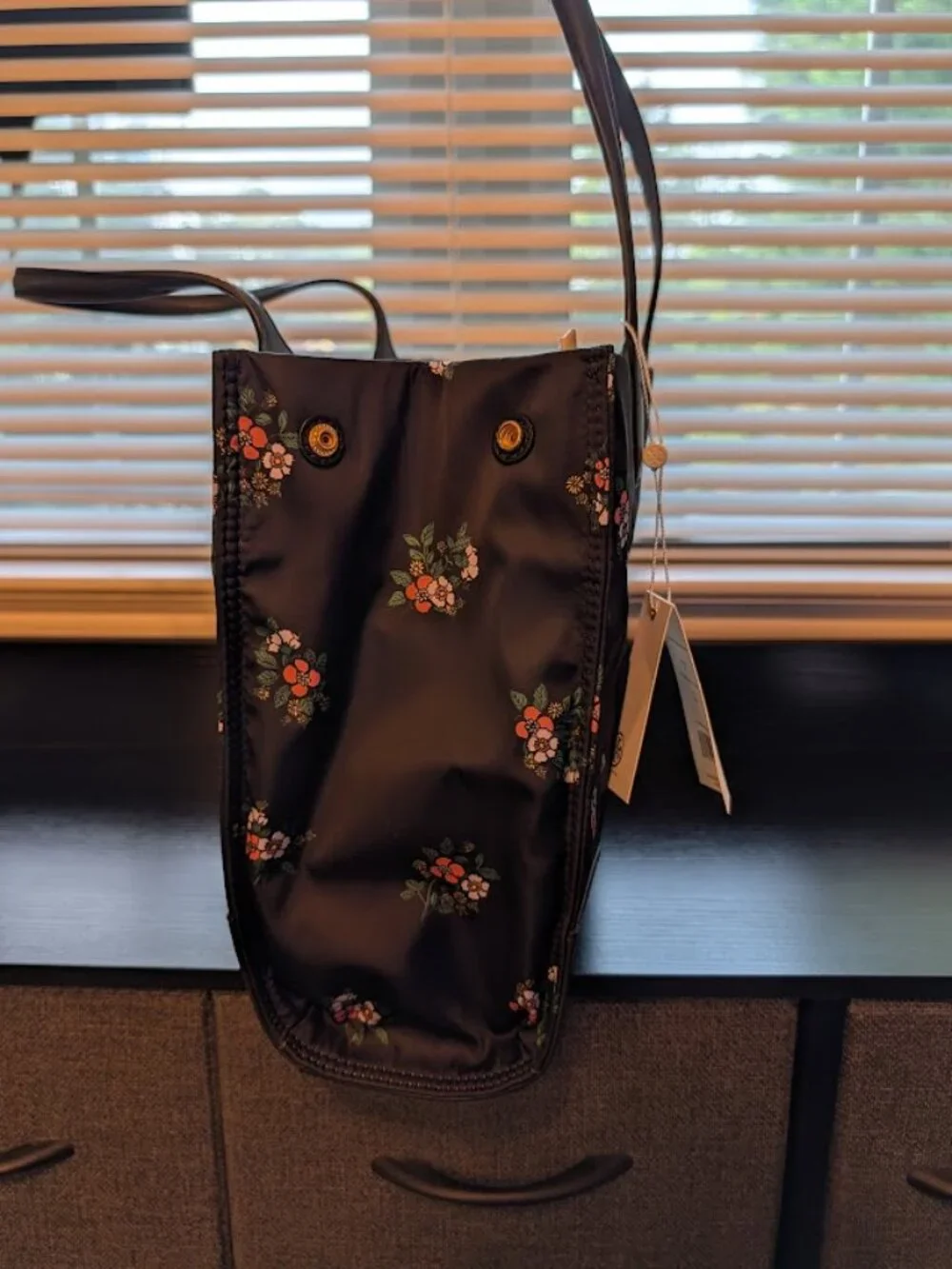 Tory Burch black floral