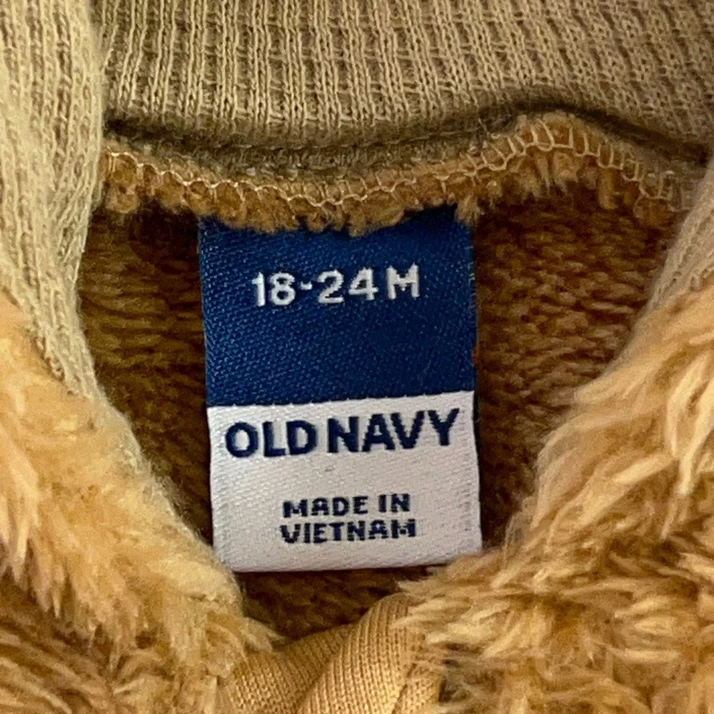 Old Navy plush faux