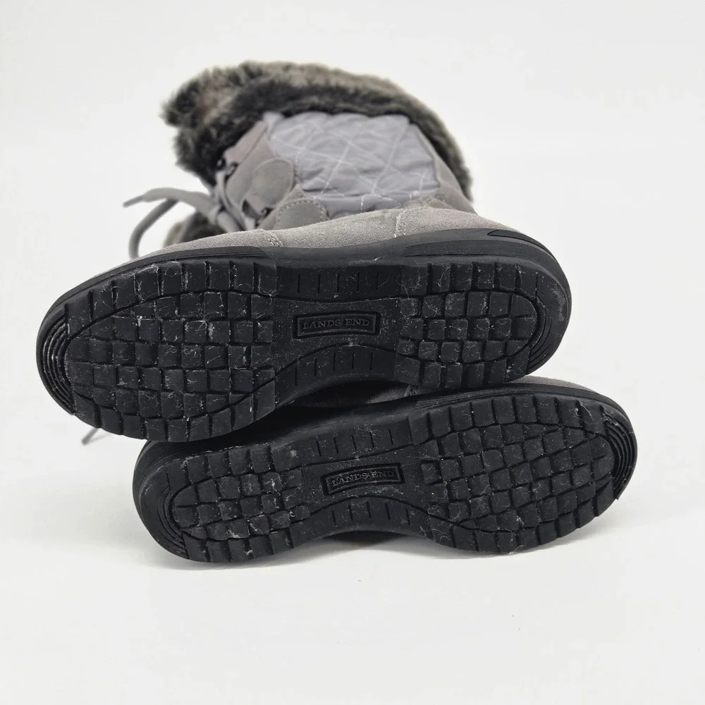 Lands End suede outsoles