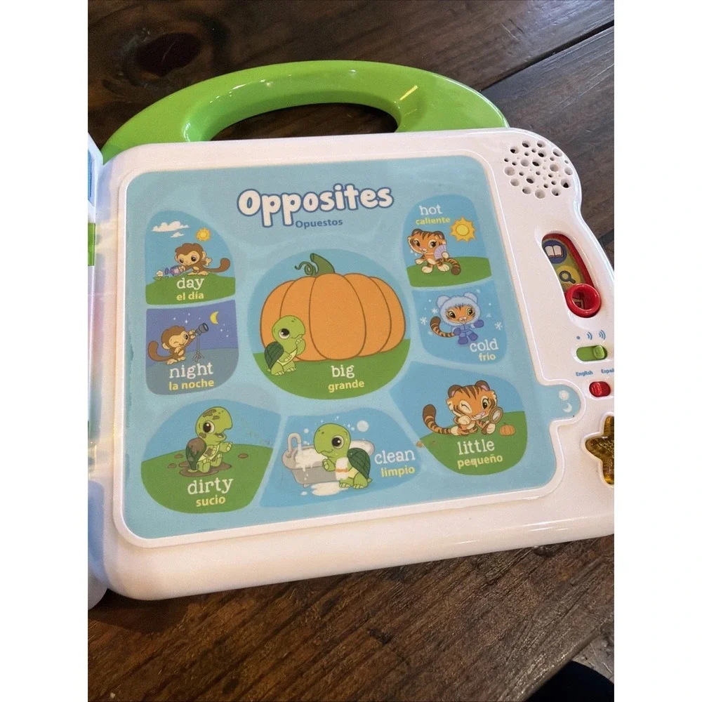 LeapFrog 100 Words & 100 Animals Interactive Learning Books Tested Lot 2