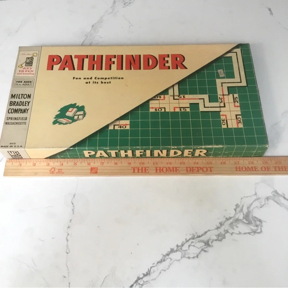 Milton Bradley pathfinder board