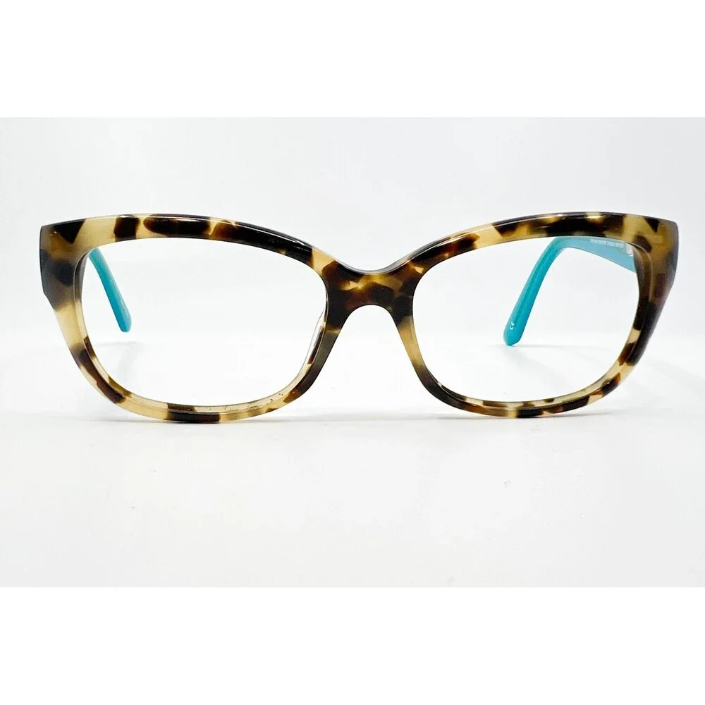 Kirkland Signature Eyeglasses Womens Tortoise Teal KS Molly 53-17-135 39849
