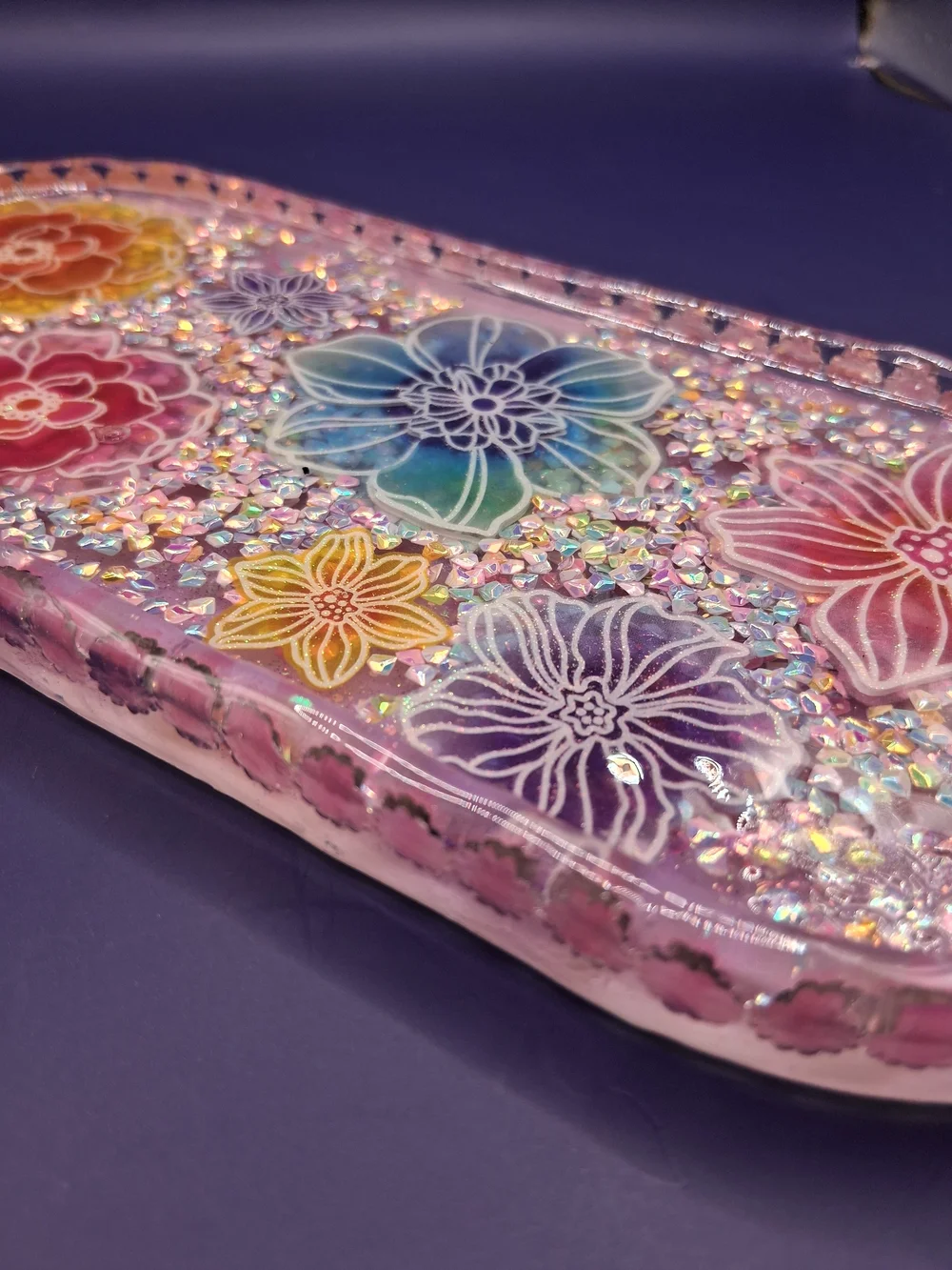 N/A colorful floral