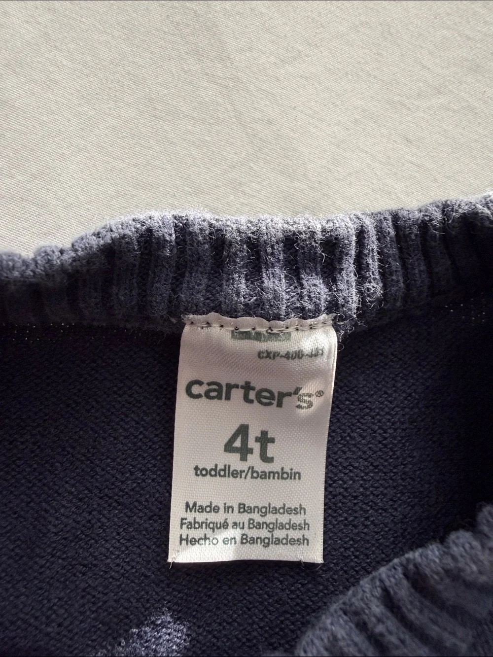 Carters check out