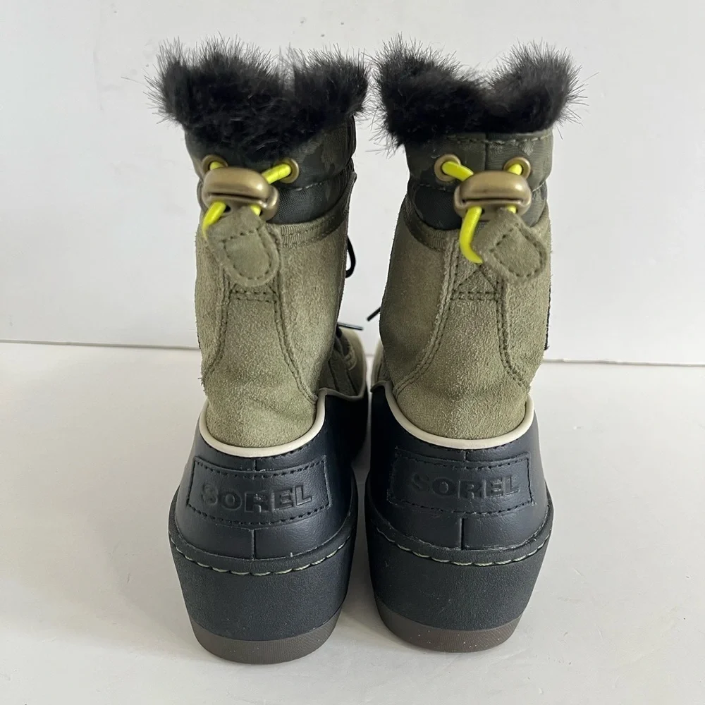 Sorel Tivoli III Suede Fur Lined Ankle Boot Size 8.5