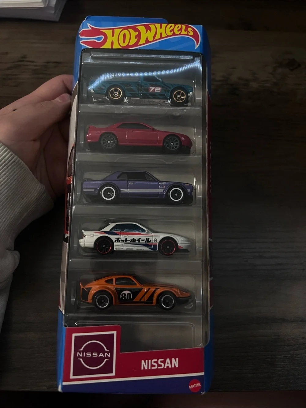 Hot Wheels Nissan 5-Pack JDM Skyline GT-R Silvia Fairlady Z Datsun Set