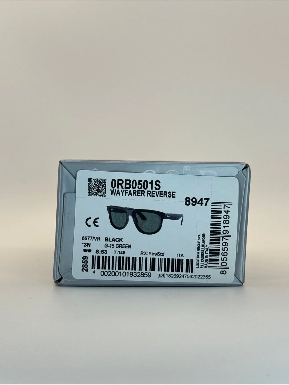 Ray-Ban open box