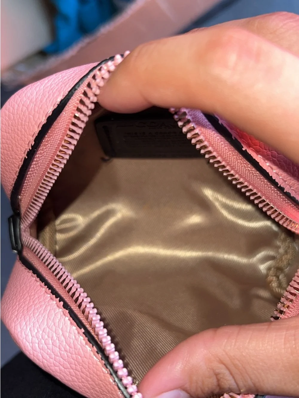 Coach small cosmetic