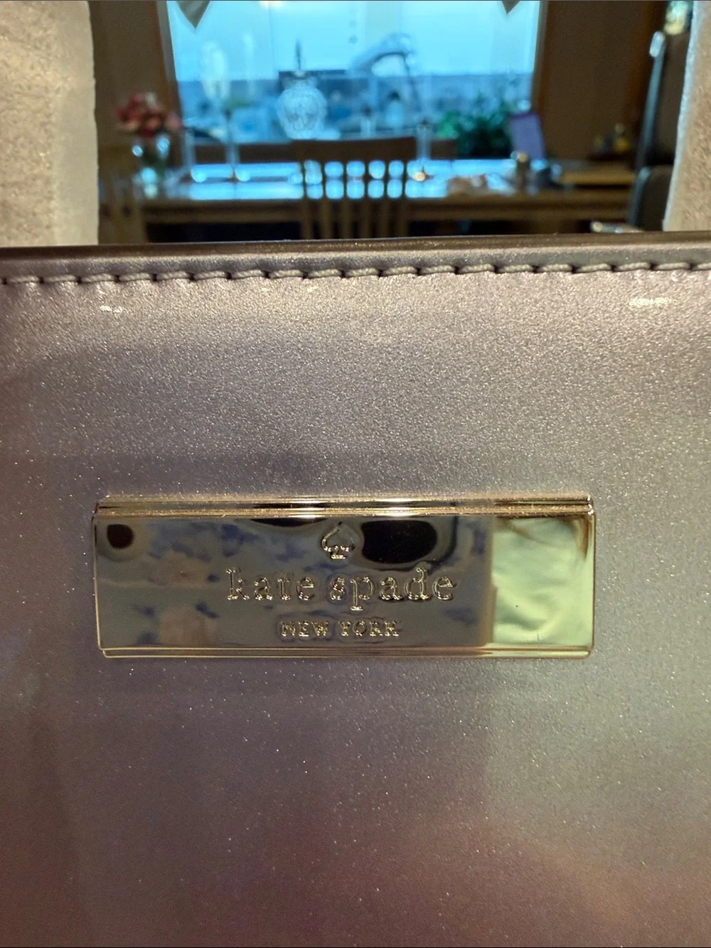 kate spade has indentions