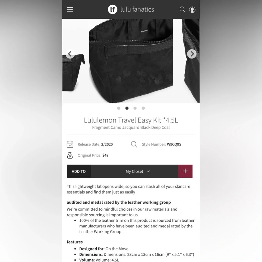 lululemon athletica no has