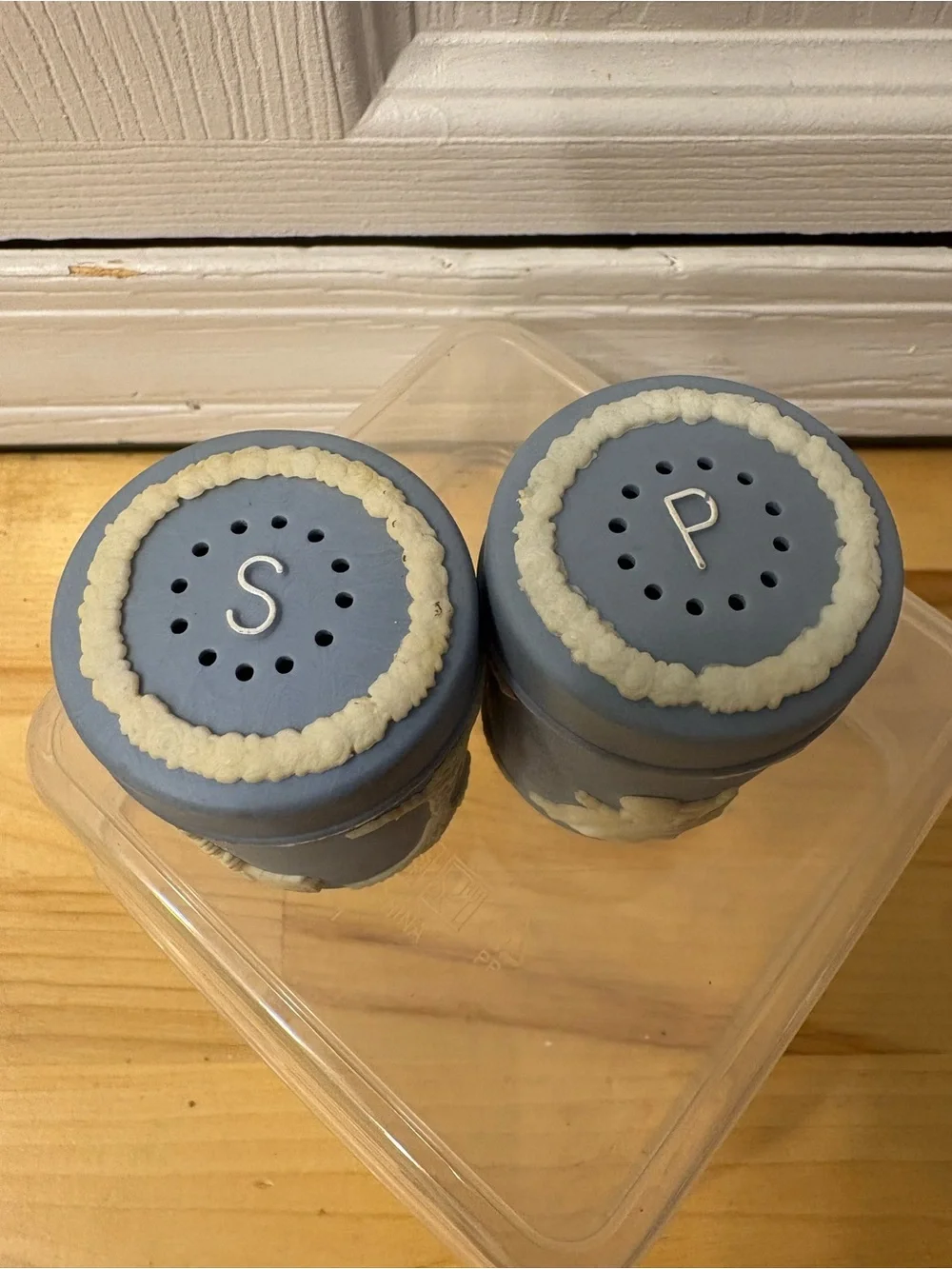 Source Unknown blue jasperware