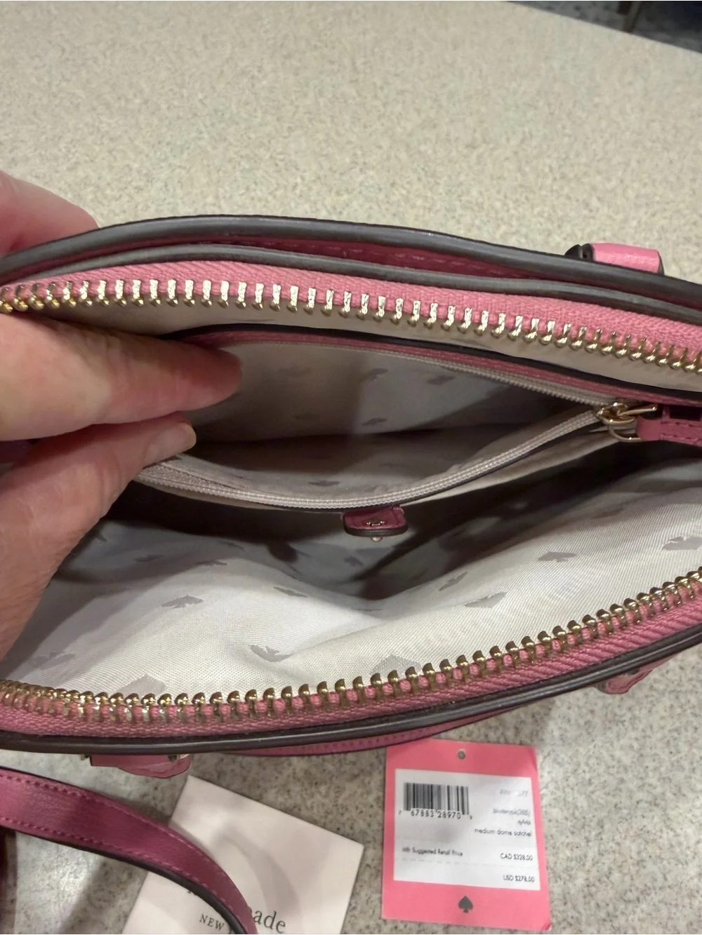 kate spade approximate measurement