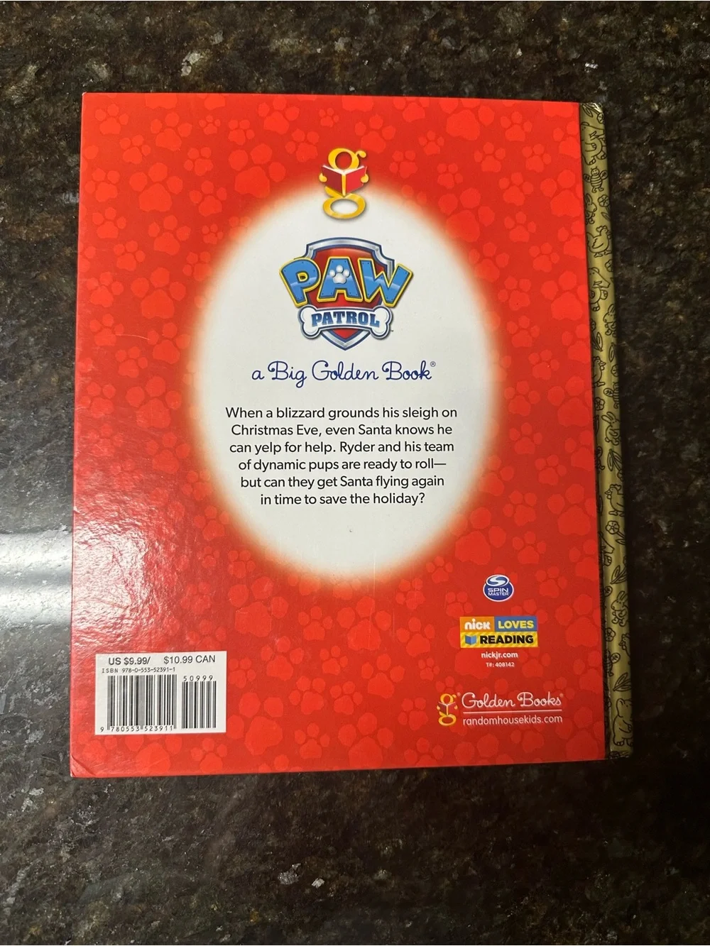Paw Patrol bright red