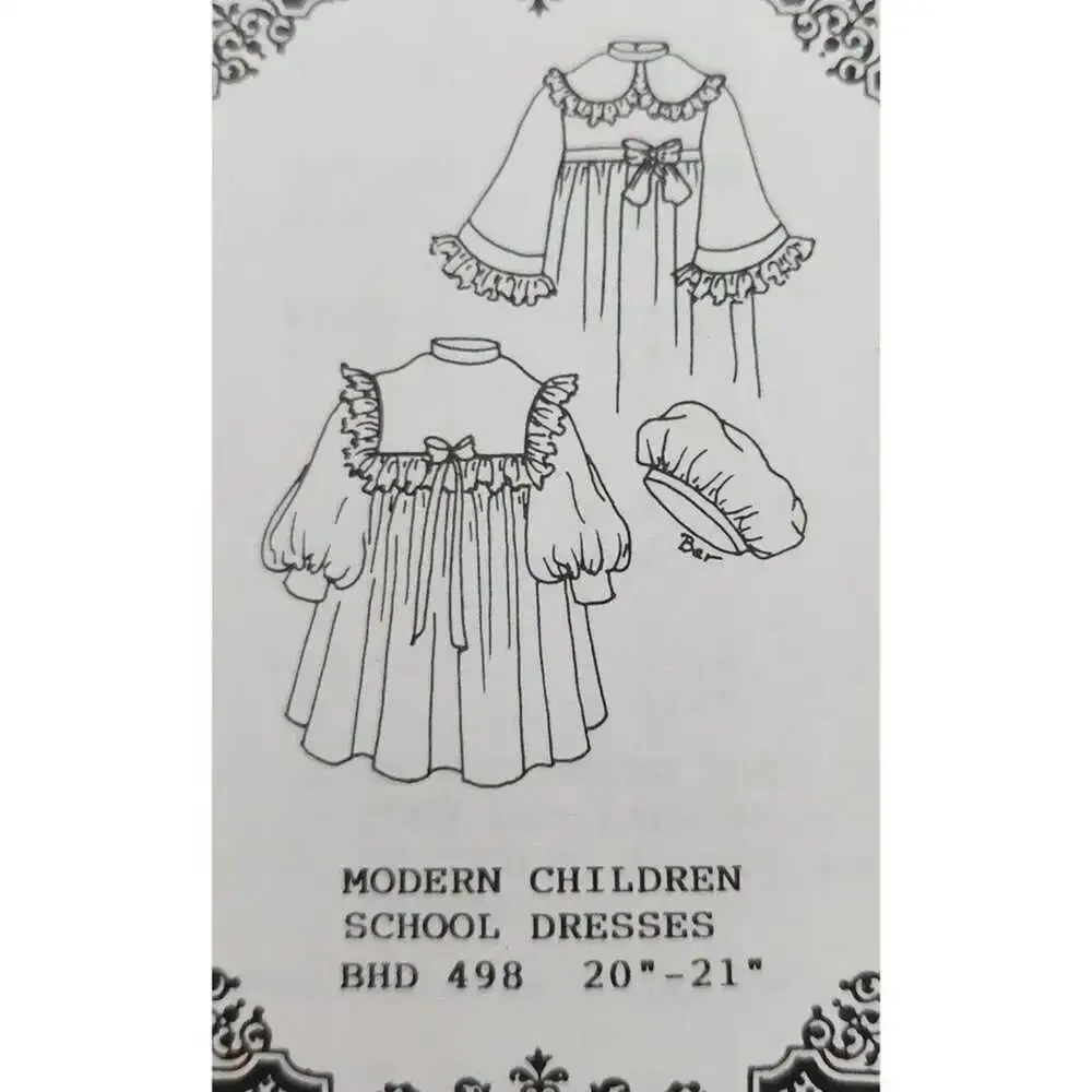 Easy Sew Designs School Dresses Doll Clothes Pattern 20