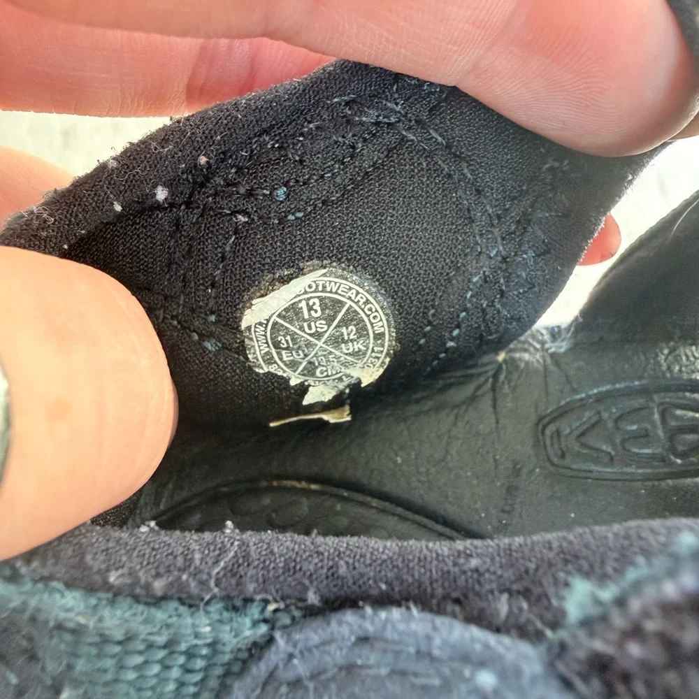 Keen Kids Teal and Black‎ Sandals