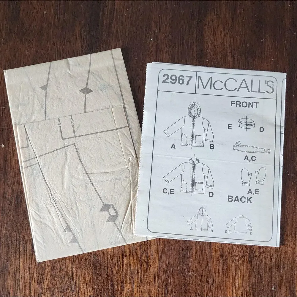 N/A mccalls sewing