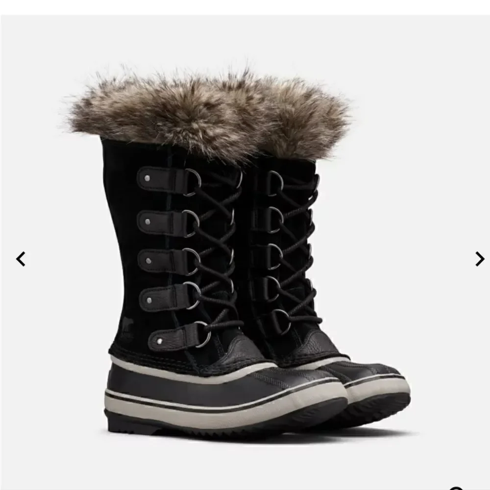 Sorel Women’s Joan of Arctic Boot Black Quarry size 6 NWOT