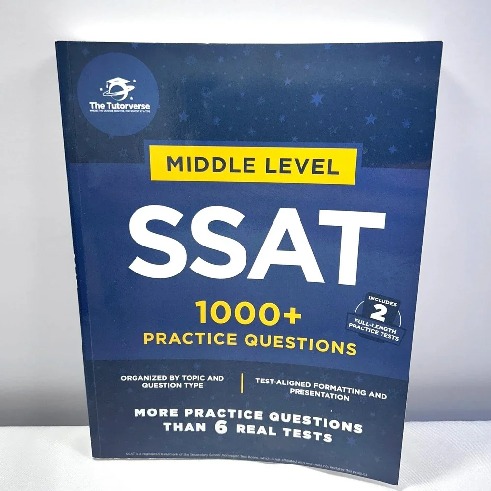 Middle Level SSAT: 1000+ Practice Questions‎ Paperback The Tutorve