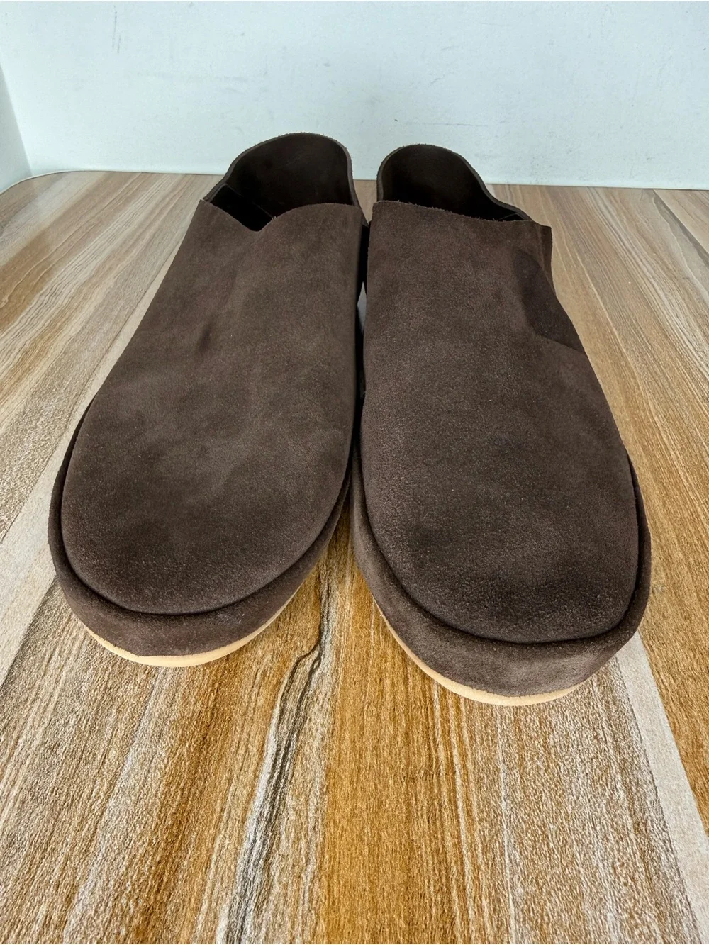 Mulo foldable suede