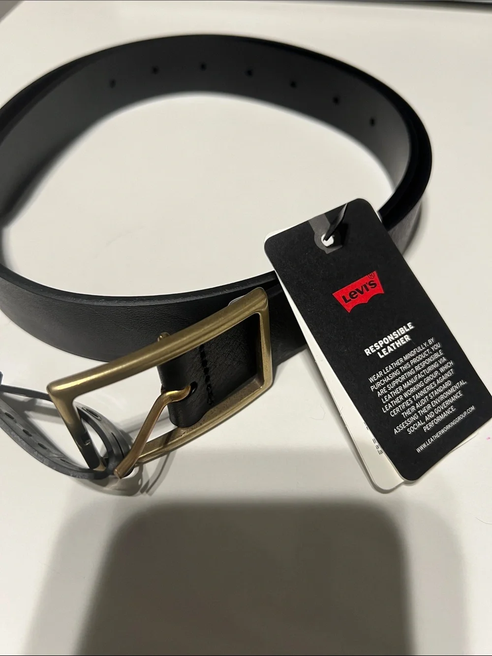 Levis genuine leather