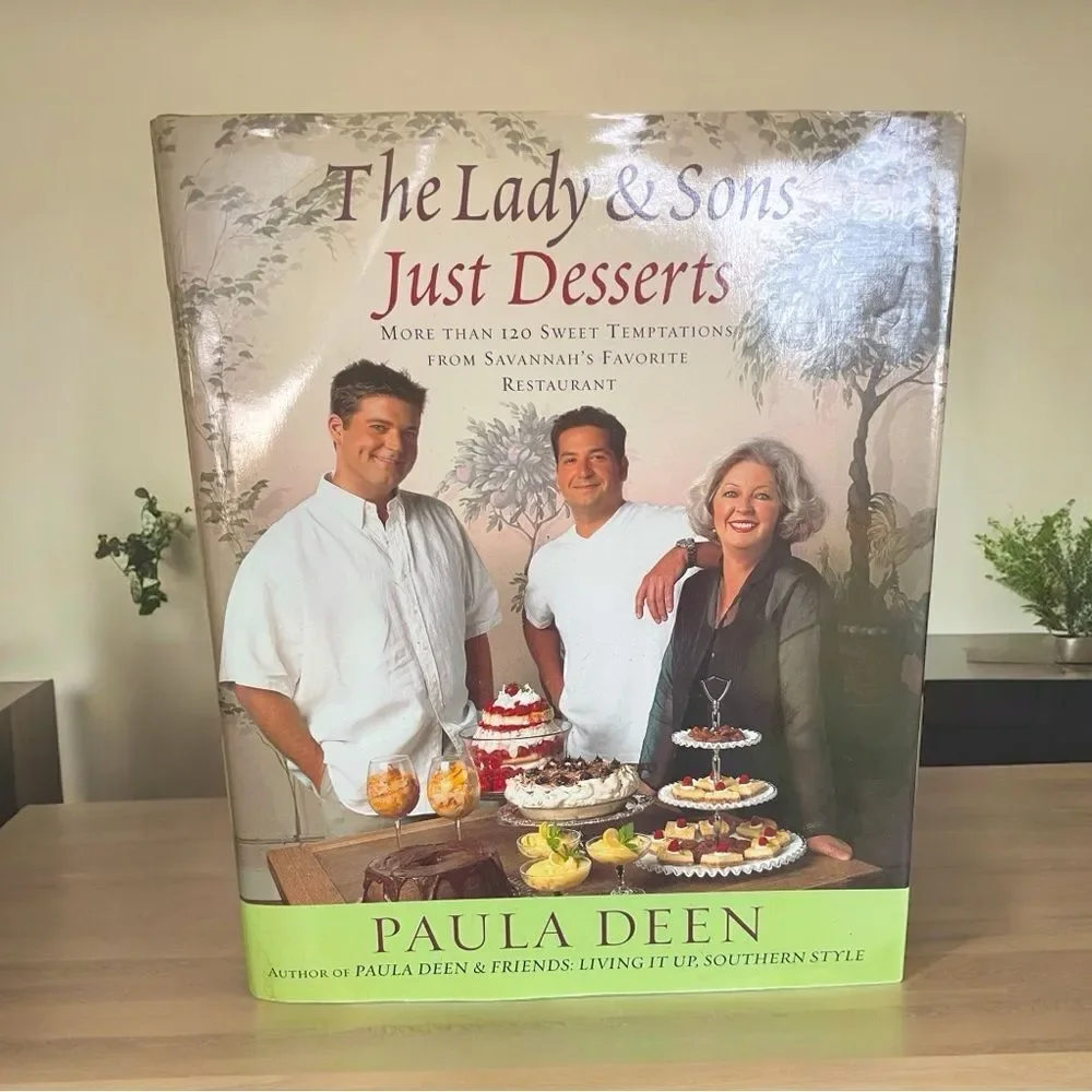 Paula Deen The Lady & Sons Just Desserts Hardcover Cookbook Recipes