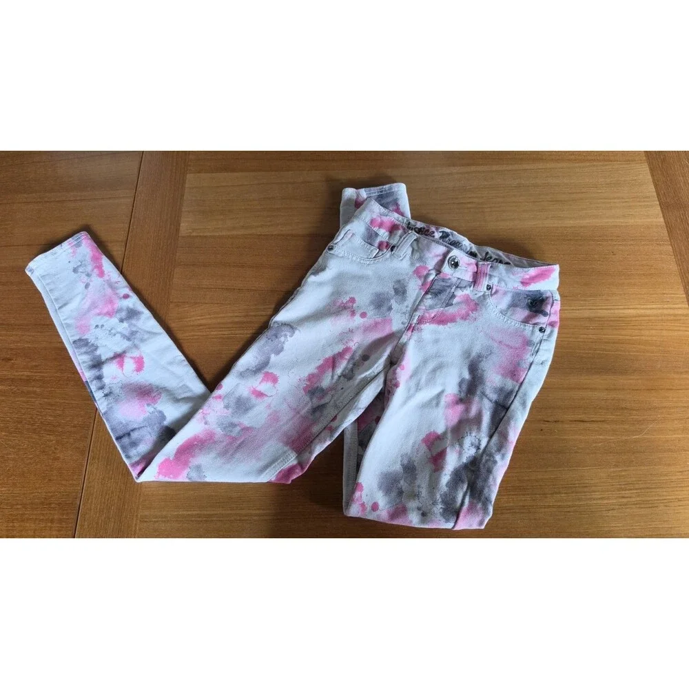 Justice Premium Jeans Girl's Simply Low Knit Jeggings Size 14S