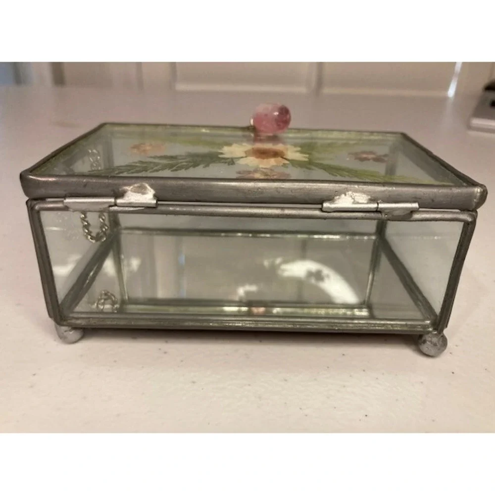 International Silver vtg glass