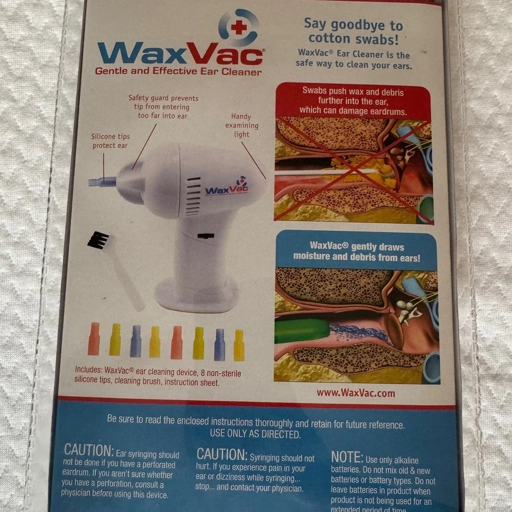 The Unbranded Brand waxvac ear
