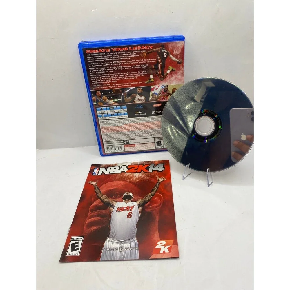 NBA 2K14 - CIB Sony PlayStation 4 - Lebron James PS4 Basketball