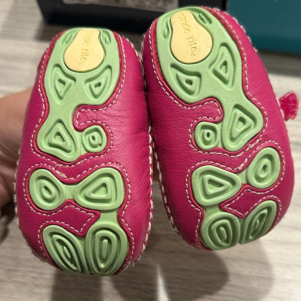 Stride Rite bright green