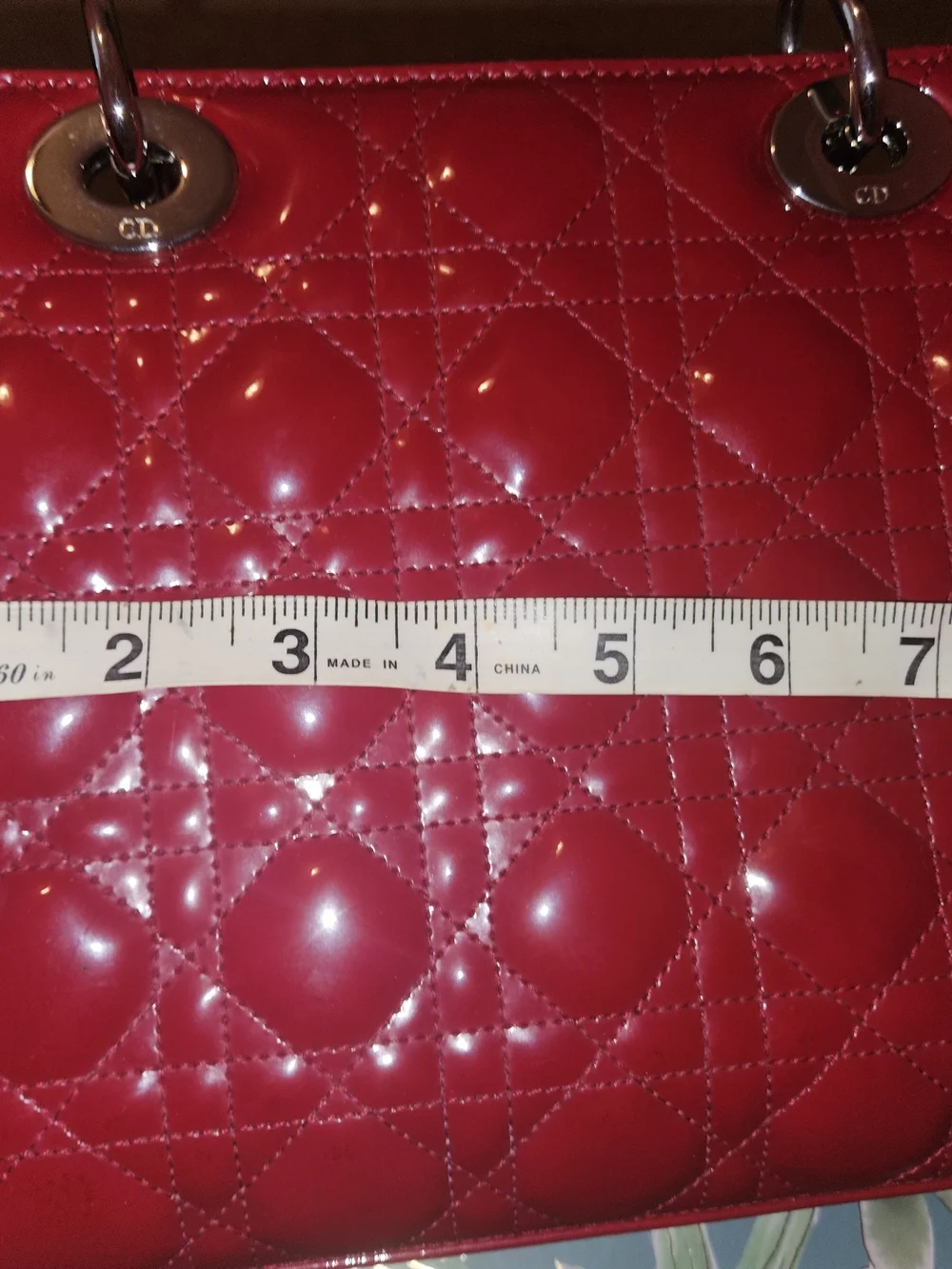 N/A red patent
