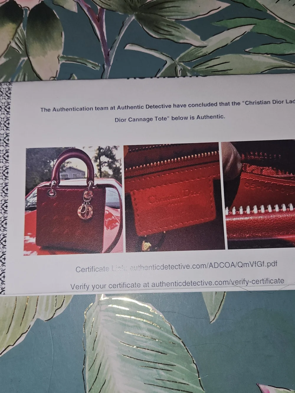 N/A red patent