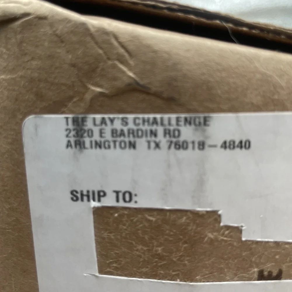 Lays never opened