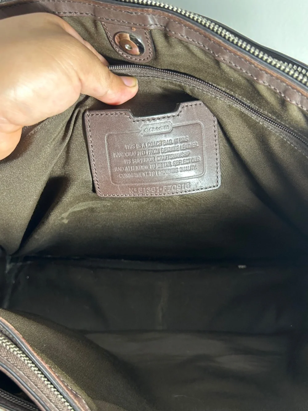 Coach preowned see