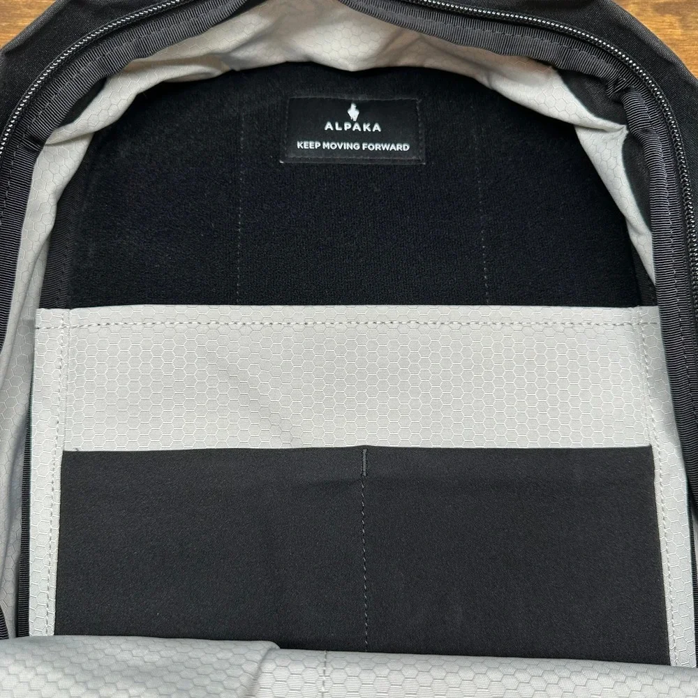 Alpaka Metro Backpack 12L Black Minimalist Laptop Bag Travel Tech Daypack