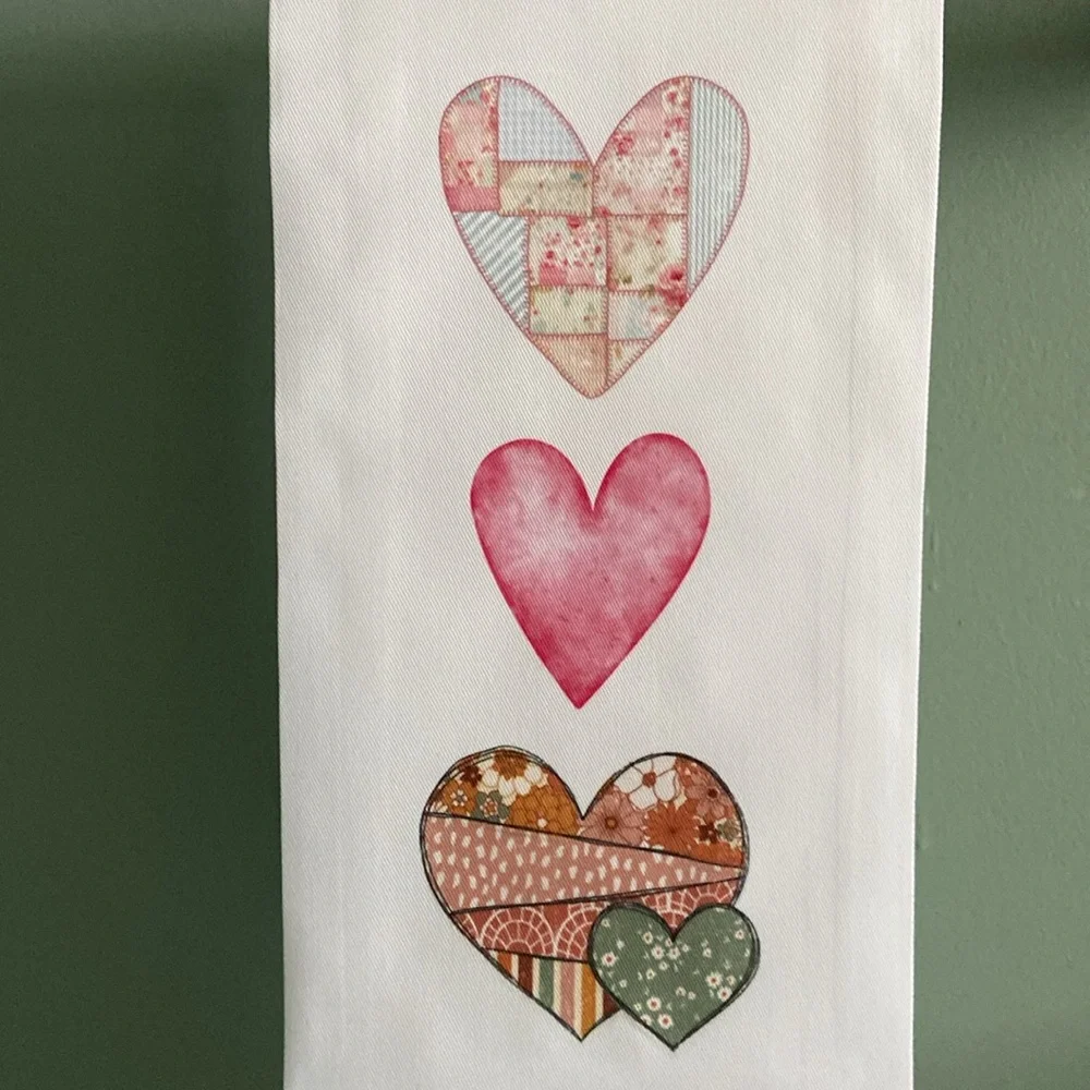Hand Crafted kitchen 18”x towel