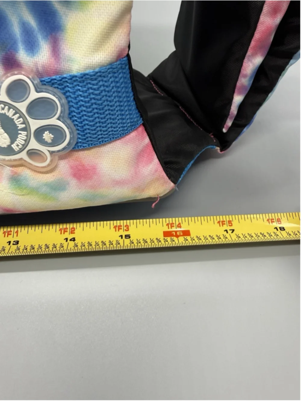 Canada Pooch velcro leash spot