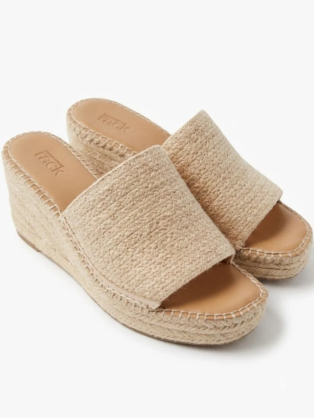 Wedge Espadrille Slide