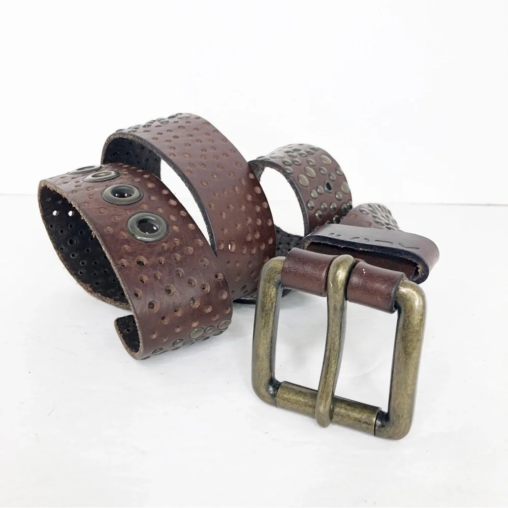 N/A brown leather