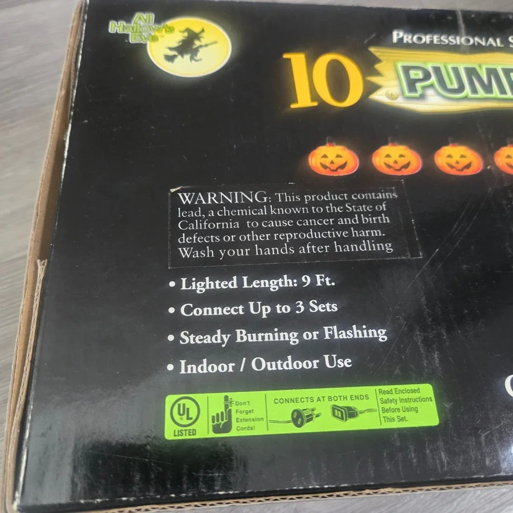 All Hallows Eve halloween light