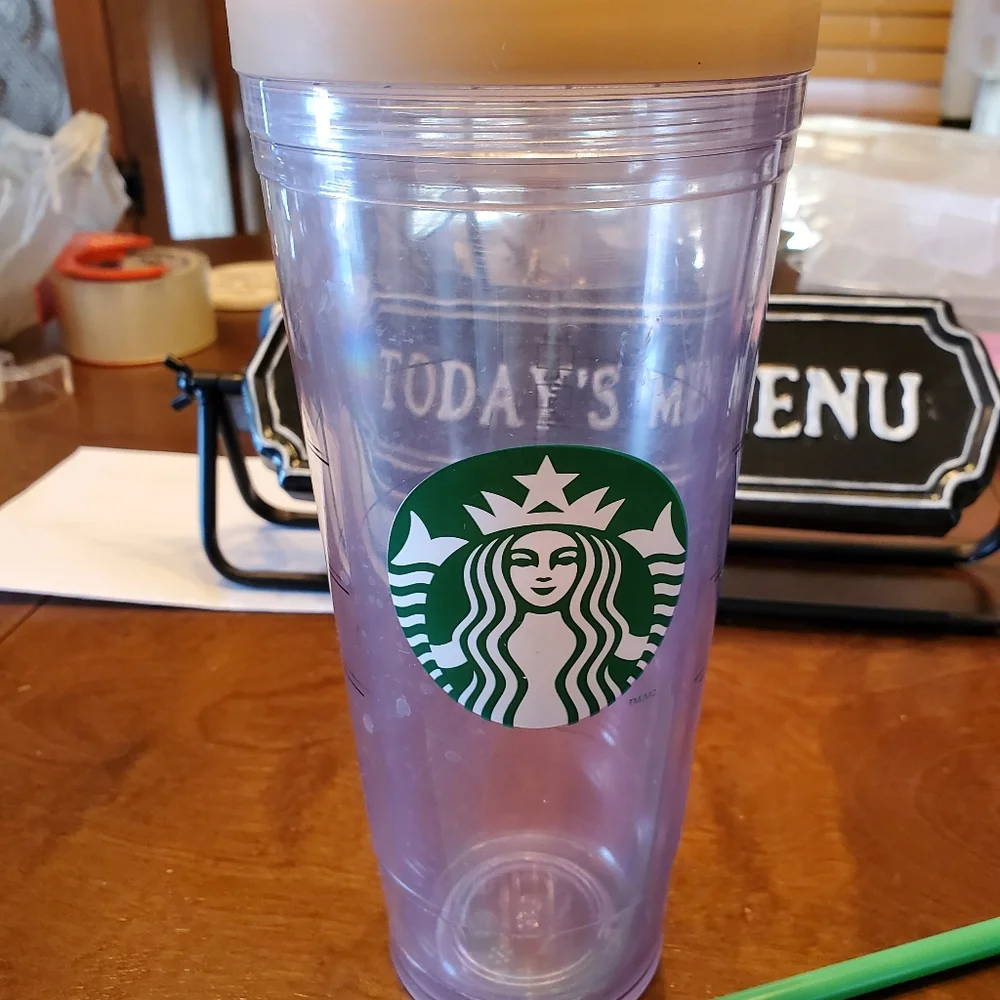 Starbucks 24oz clear