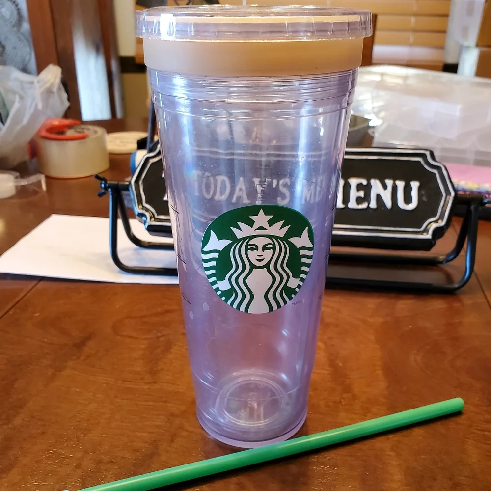 Starbucks 24oz clear