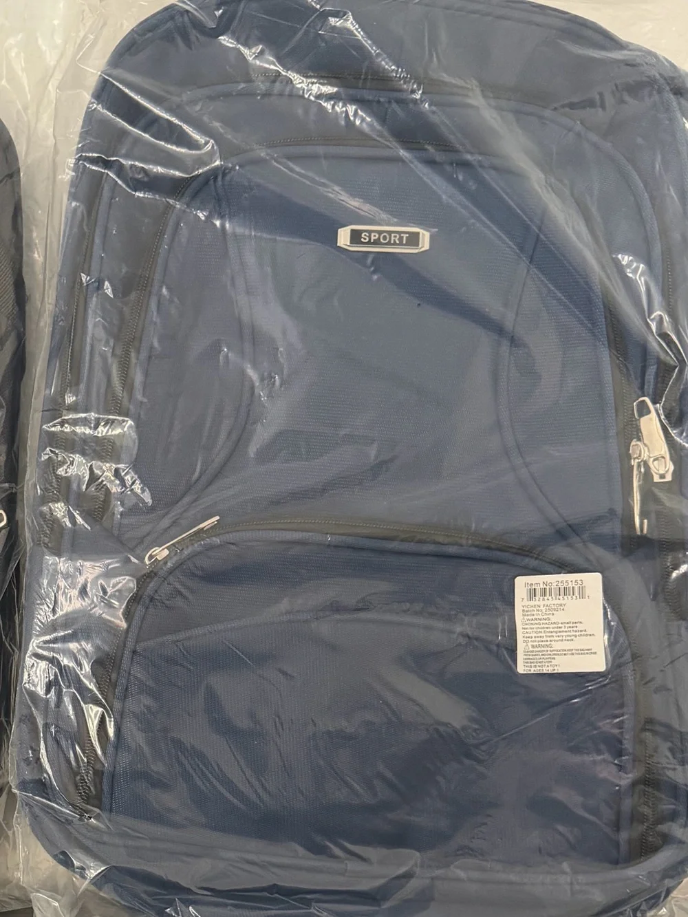 Sporto Navy Men's Backpack