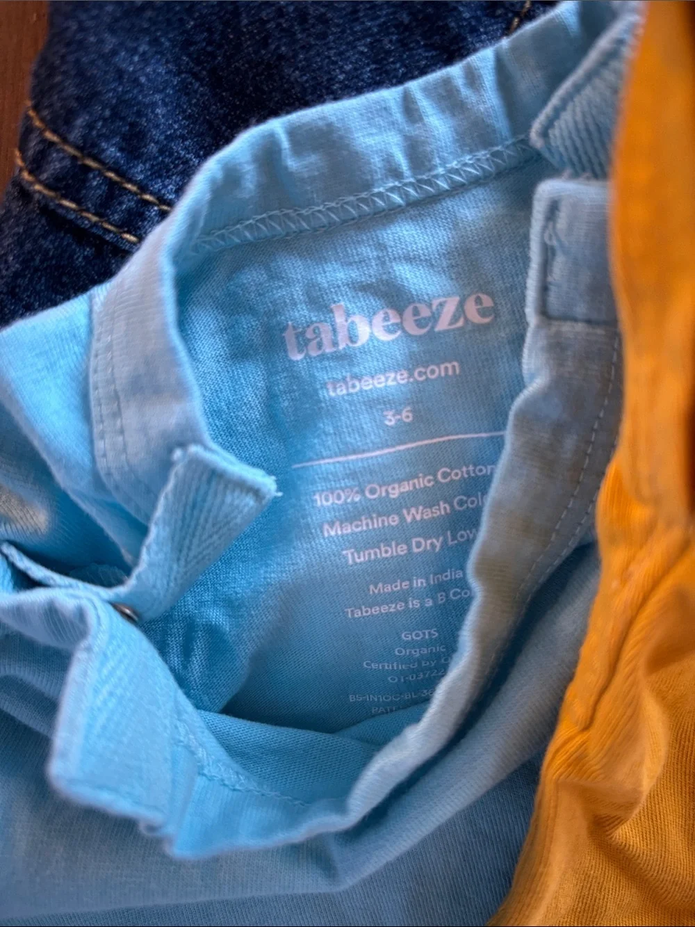 Carters dark denim