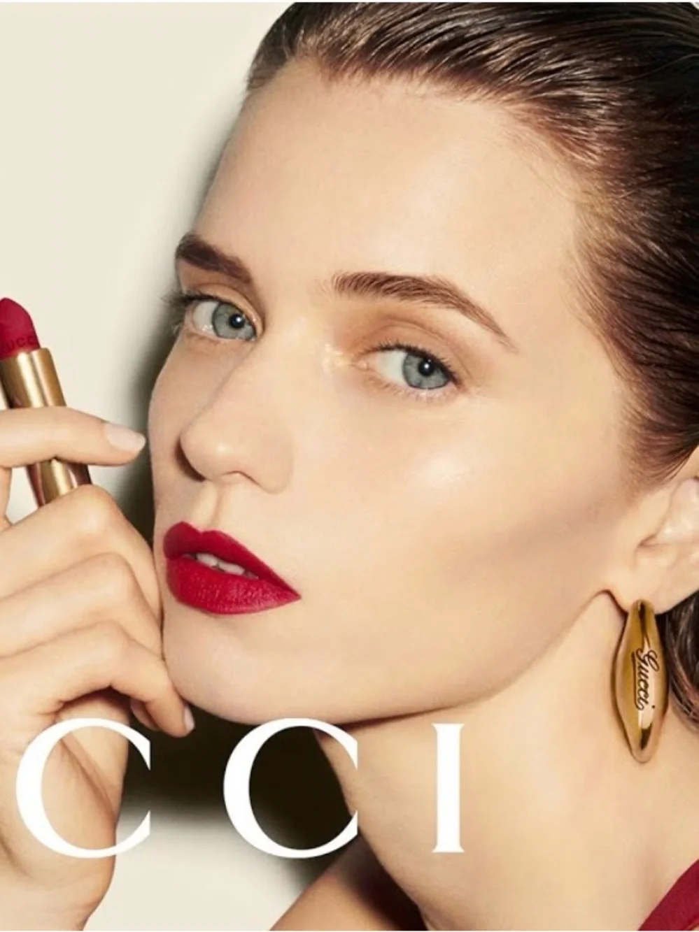 Gucci lipstick was